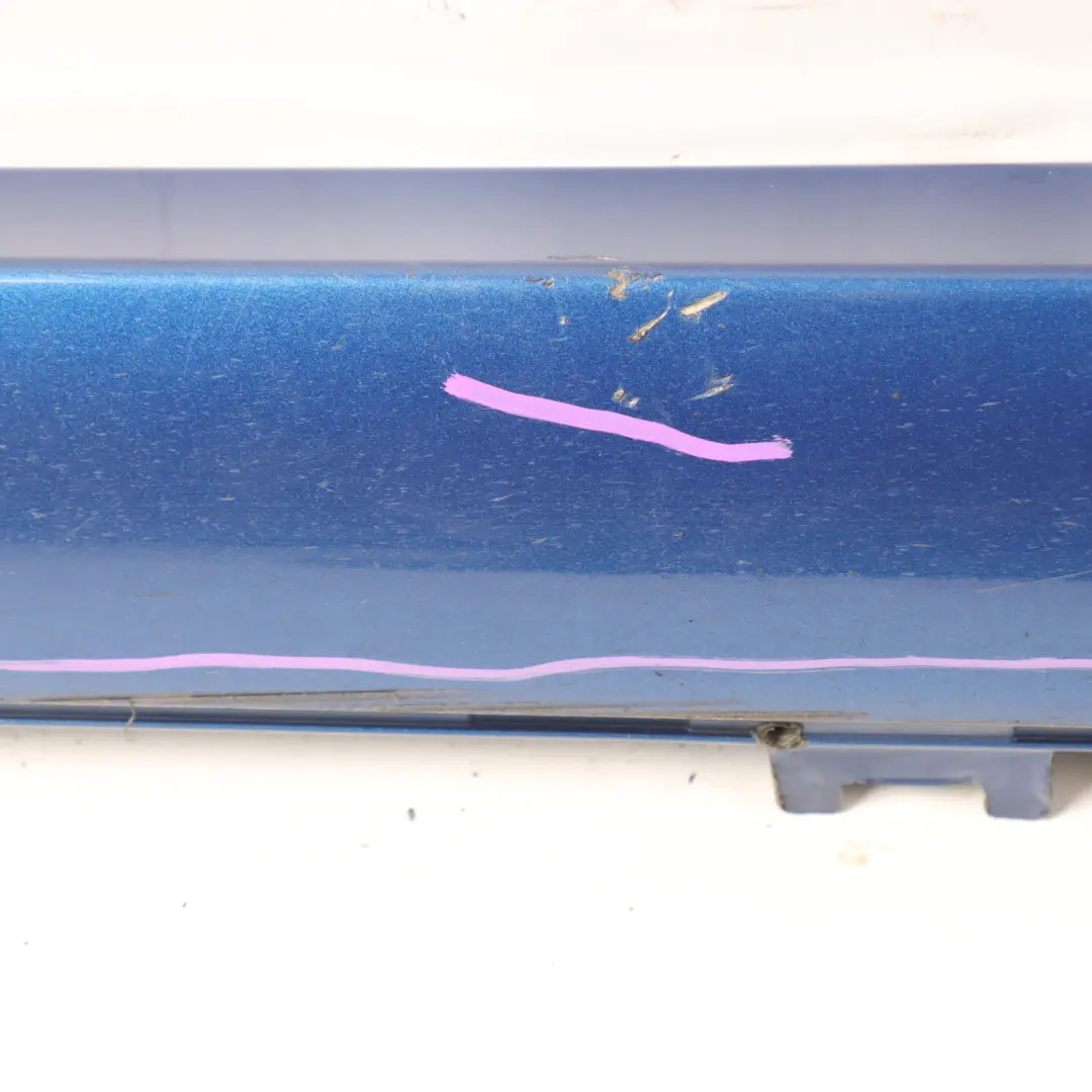 Audi A3 S3 8V Hatchback Side Skirt Left N/S Sill Cover Sepang Blue Pearl - Y5Q