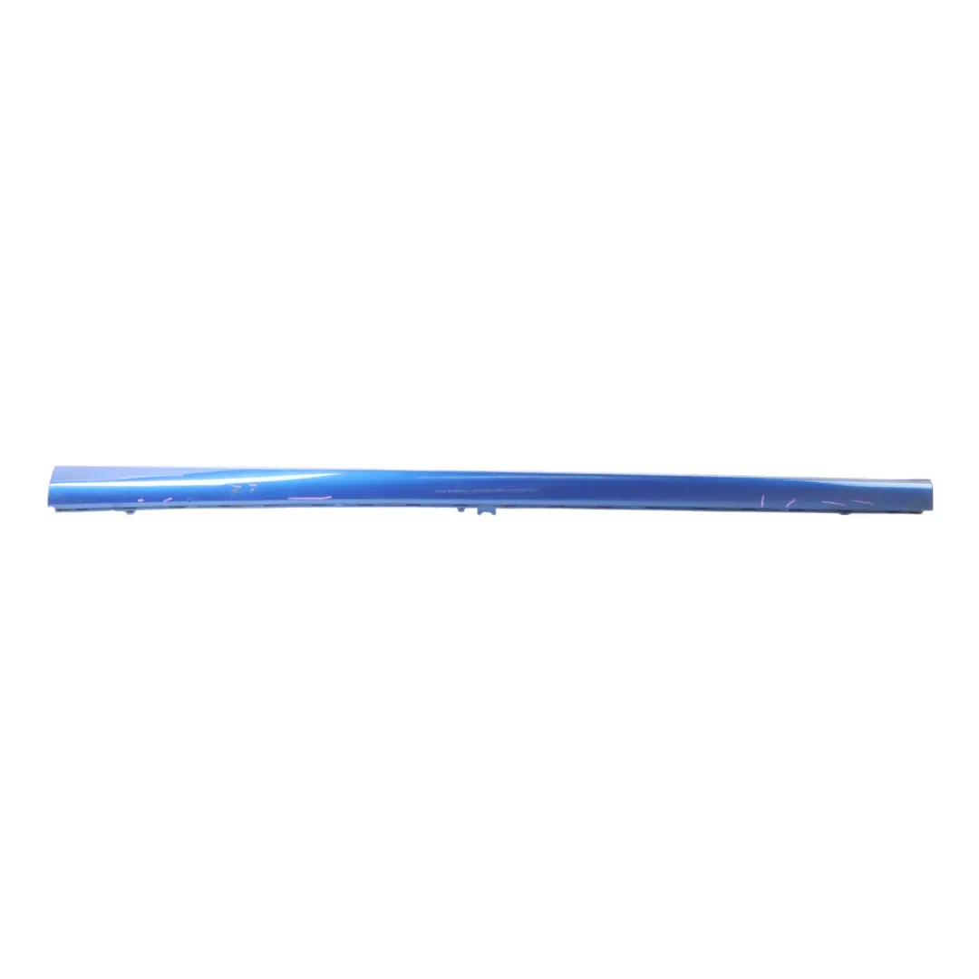 Audi S3 8V Hatchback Side Skirt Right O/S Sill Cover Sepang Blue Pearl - Y5Q