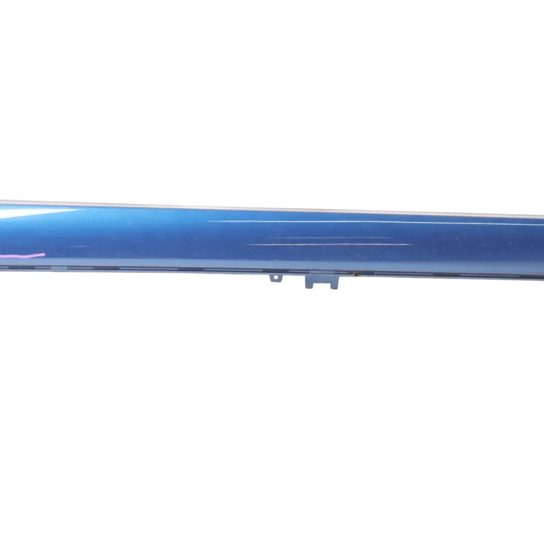 Audi S3 8V Hatchback Side Skirt Right O/S Sill Cover Sepang Blue Pearl - Y5Q