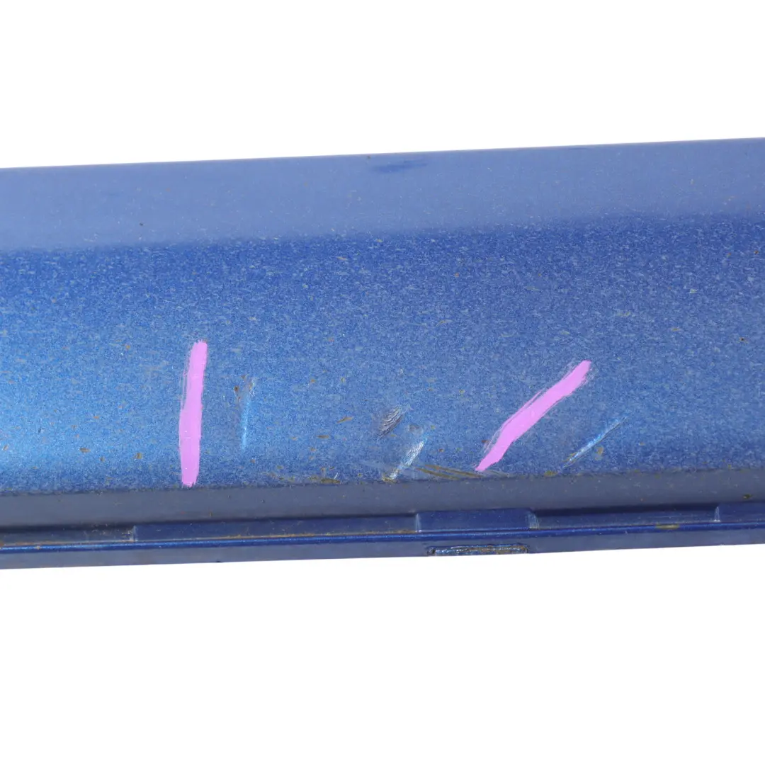 Audi S3 8V Hatchback Side Skirt Right O/S Sill Cover Sepang Blue Pearl - Y5Q