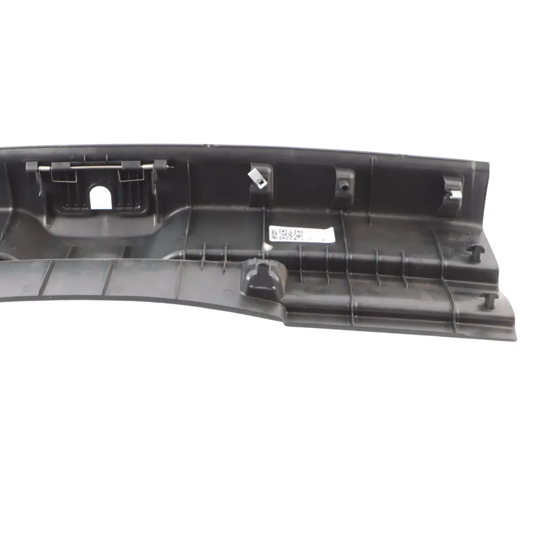 Audi A3 8V 3 Door Rear Boot Inner Lock Cover Trim Panel Black 8V3863471H