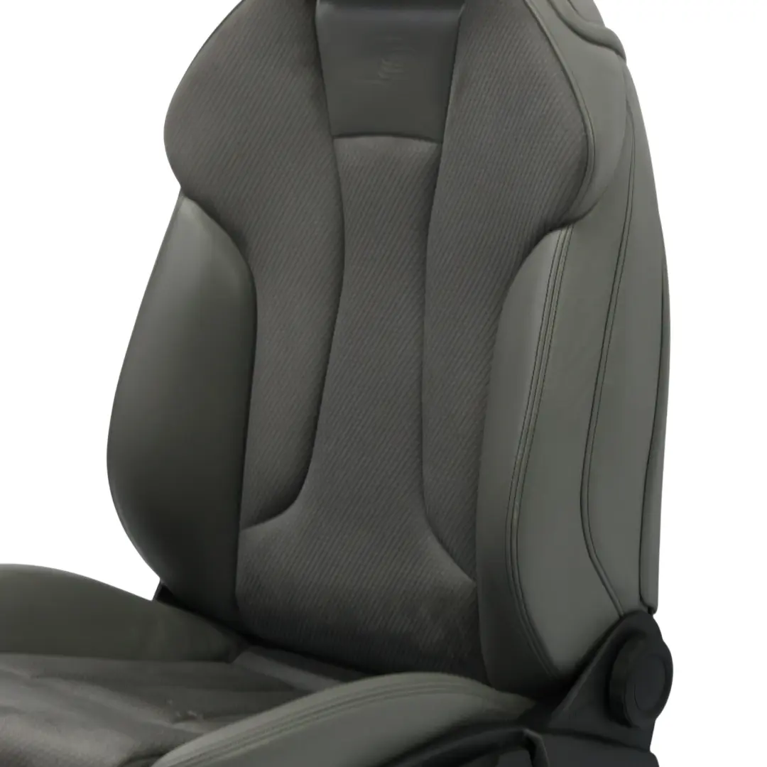 Audi A3 8V 3D S-Line Front Sport Seat Heated Left N/S Cloth Leather 8V3881805AR