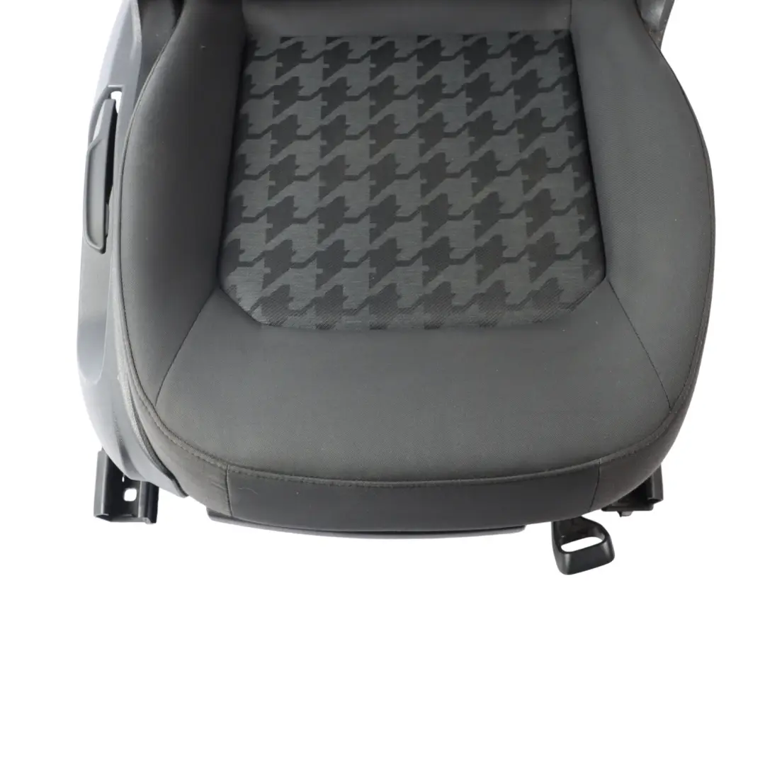 Audi A3 8V 3D Hatckback Front Seat Right O/S Cloth Soul Black 8V3881806