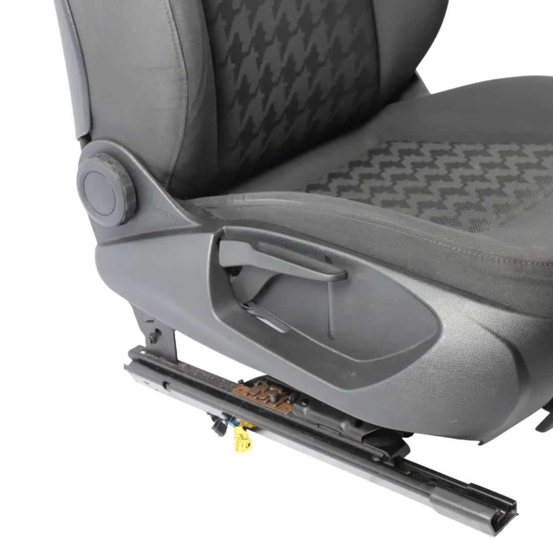 Audi A3 8V 3D Hatckback Front Seat Right O/S Cloth Soul Black 8V3881806