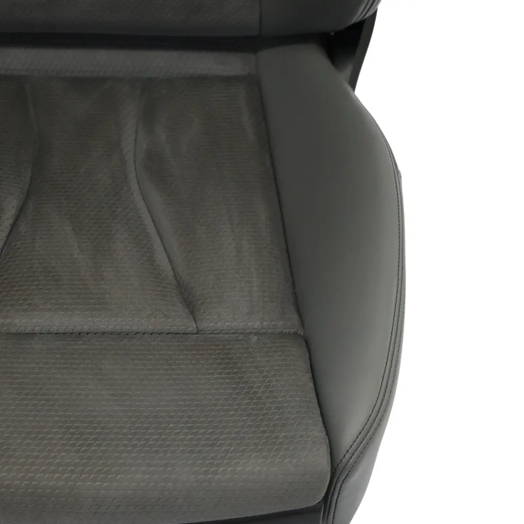 Audi A3 8V Seat Front 3D S-Line Cloth Leather Heated Right O/S Silver Black