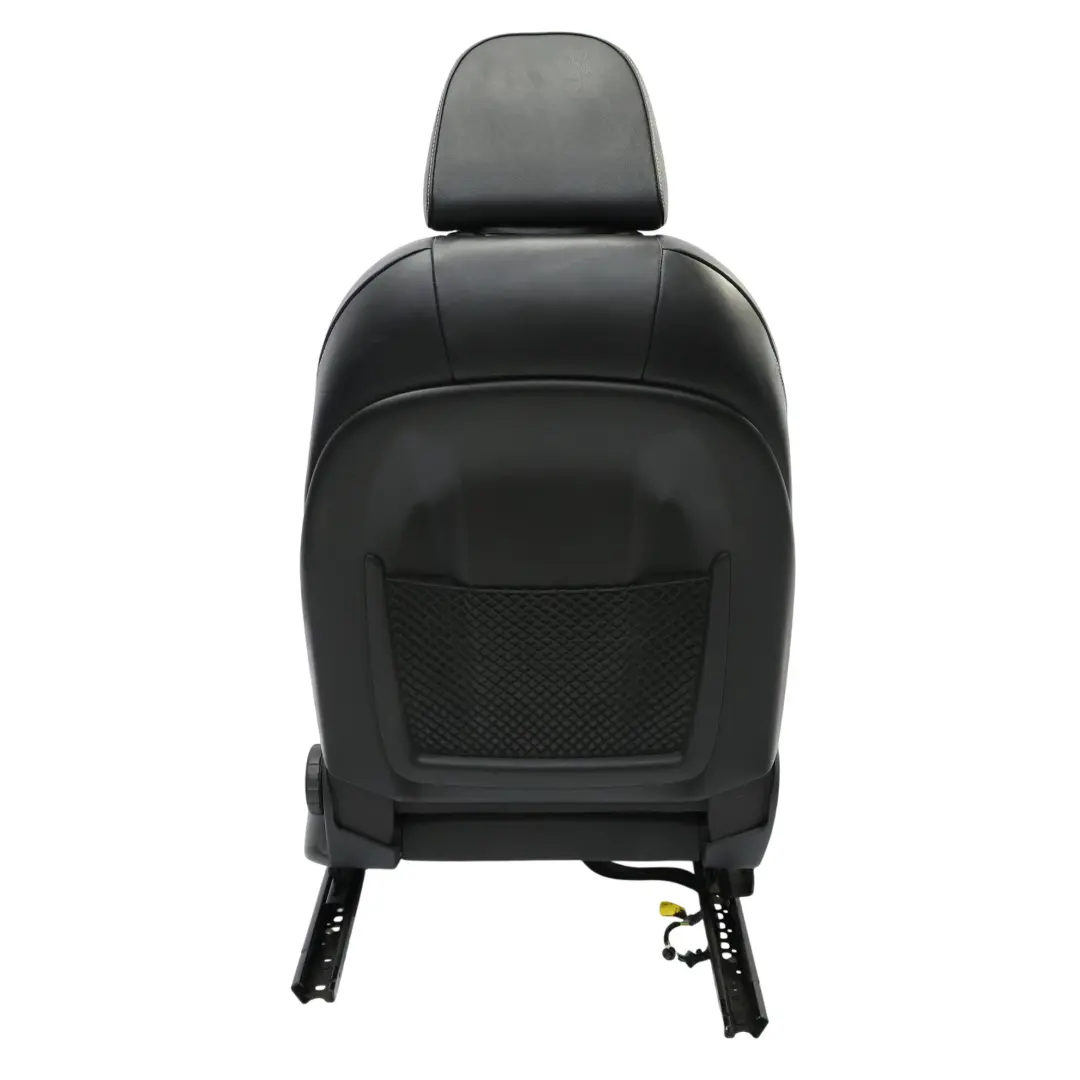 Audi A3 8V Sportback Seat Front Left N/S S-Line Half Leather Black Silver