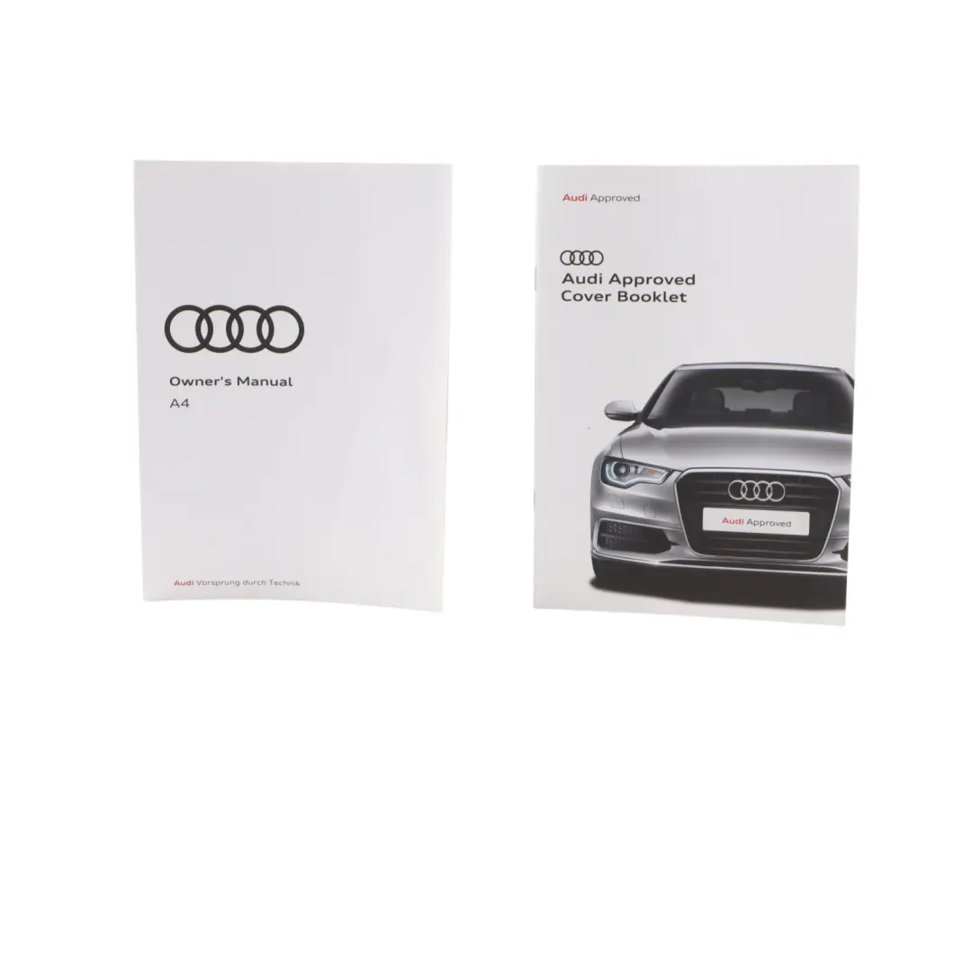 Audi A4 B9 Owner's Handbook Instruction Book Set Wallet Case Pouch 8W0012720AH