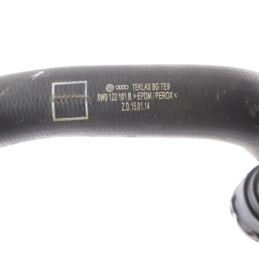 Water Hose Audi A4 B9 A5 F5 Cooling Coolant Radiator Pipe Line 8W0122101B
