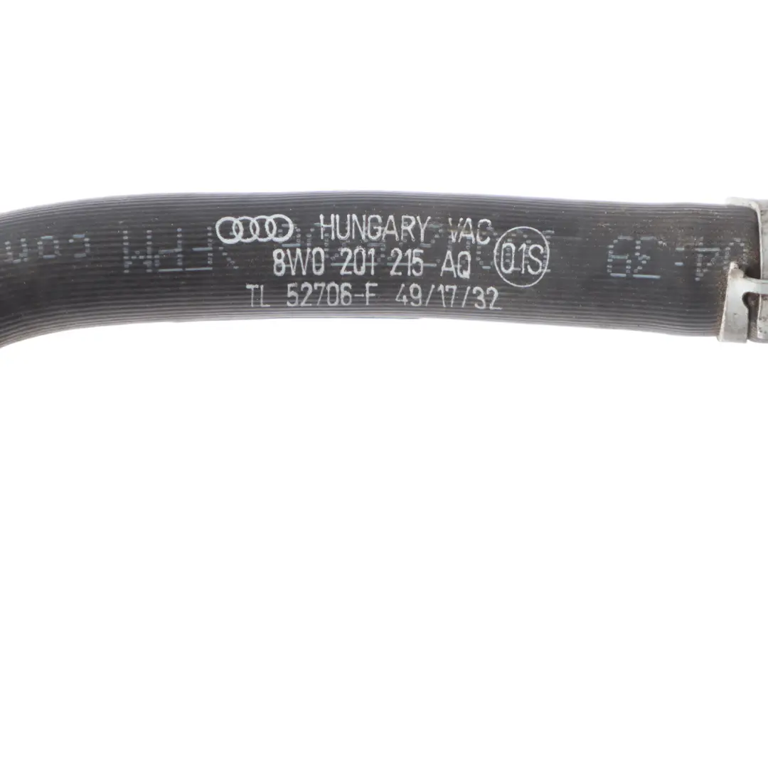 Audi A4 B9 Fuel Feed Tank Filler Line Pipe Inlet Petrol 8W0201215AQ