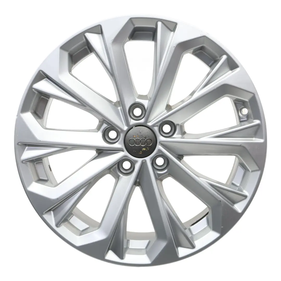 Audi A4 B9 8W Silver Wheel Alloy Rim 17" 7J ET:38 10-Spoke 8W0601025L