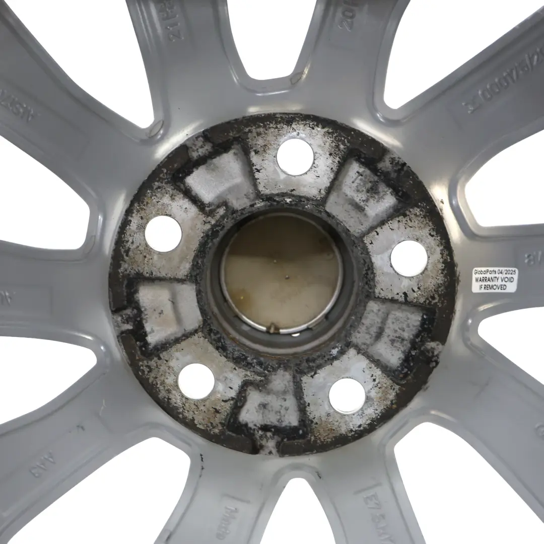 Audi A4 B9 8W Silver Wheel Alloy Rim 17" 7J ET:38 10-Spoke 8W0601025L