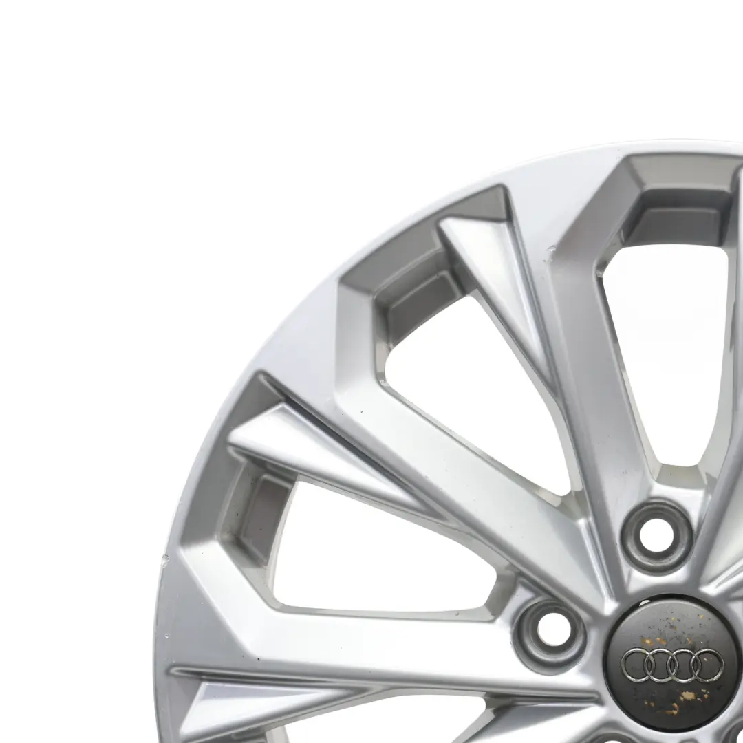 Audi A4 B9 8W Silver Wheel Alloy Rim 17" 7J ET:38 10-Spoke 8W0601025L