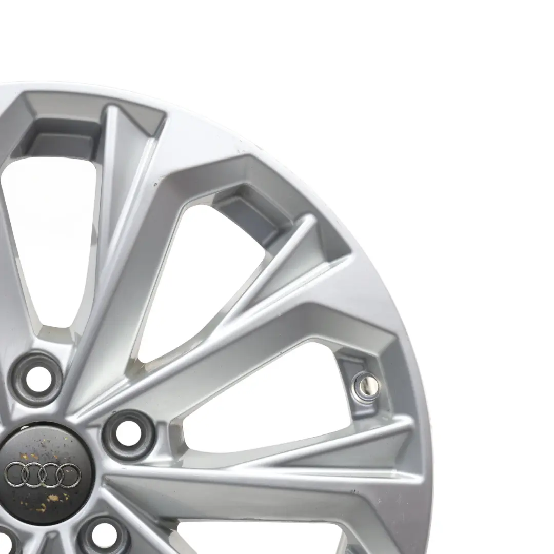 Audi A4 B9 8W Silver Wheel Alloy Rim 17" 7J ET:38 10-Spoke 8W0601025L