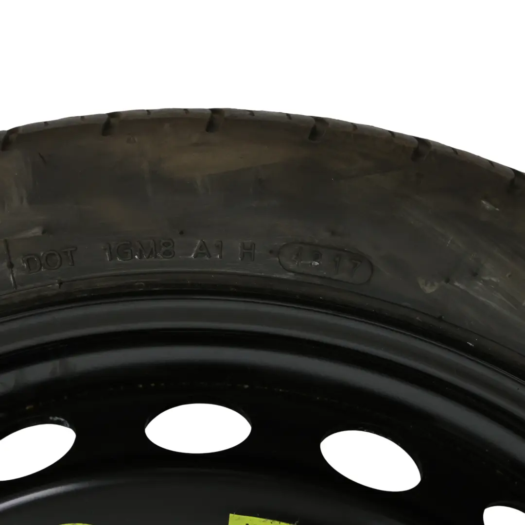 Audi A5 F5 Spare Steel Wheel Hankook Tire 125/70 R19 ET:22 4J 8W0601027C