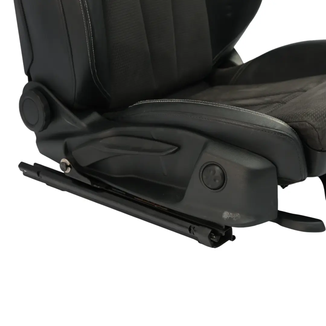 Audi A5 F5 Asiento Deportivo Delantero Derecho Calefacción Cuero Alcantara Negro