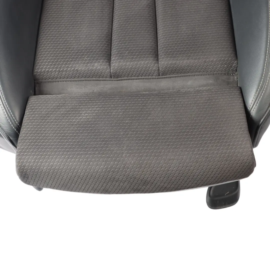 Audi A4 B9 S-Line Sport Front Seat Heated Right O/S Alcantara Leather Black
