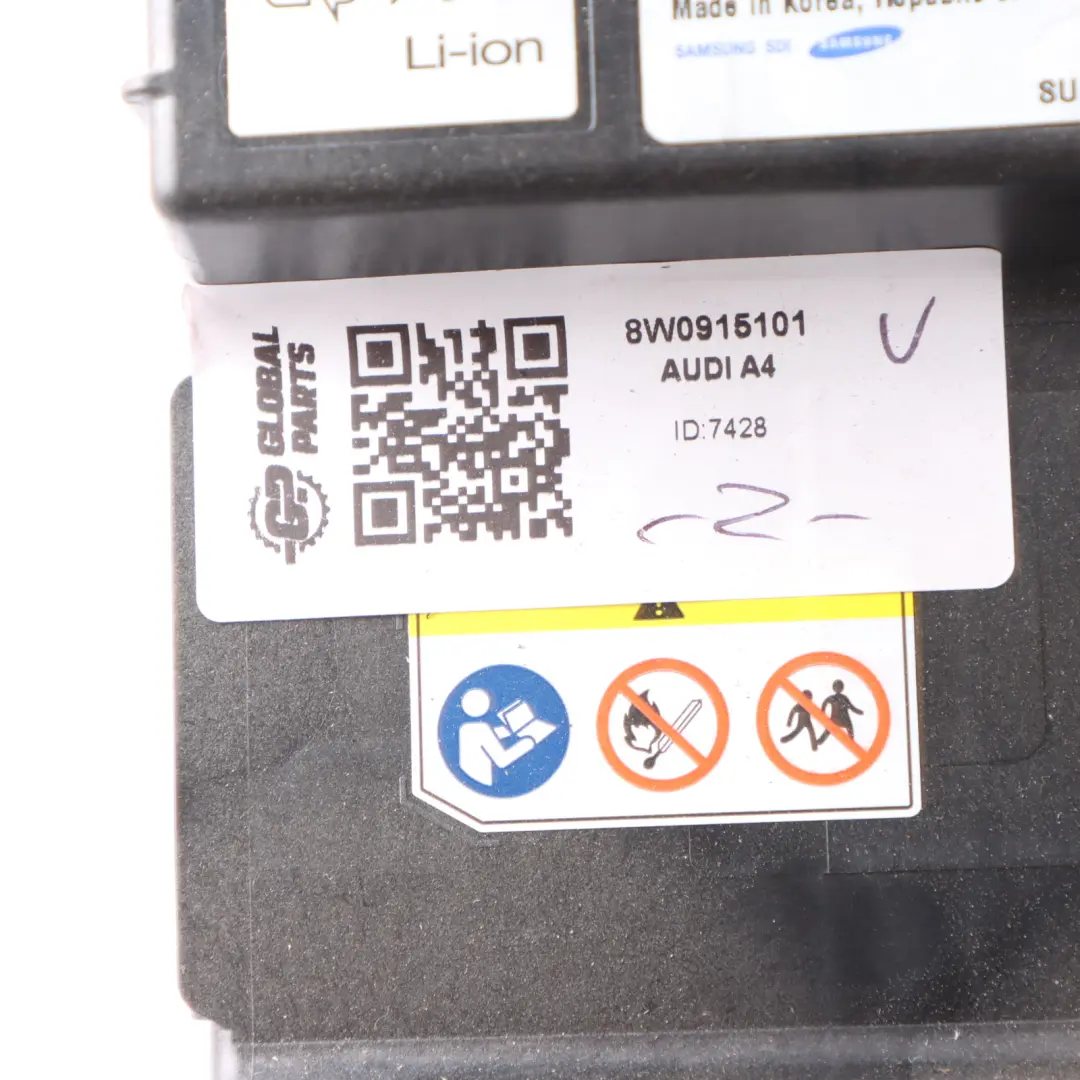 Audi A4 B9 Voltage Converter Module Auxiliary Battery Unit 8W0915101