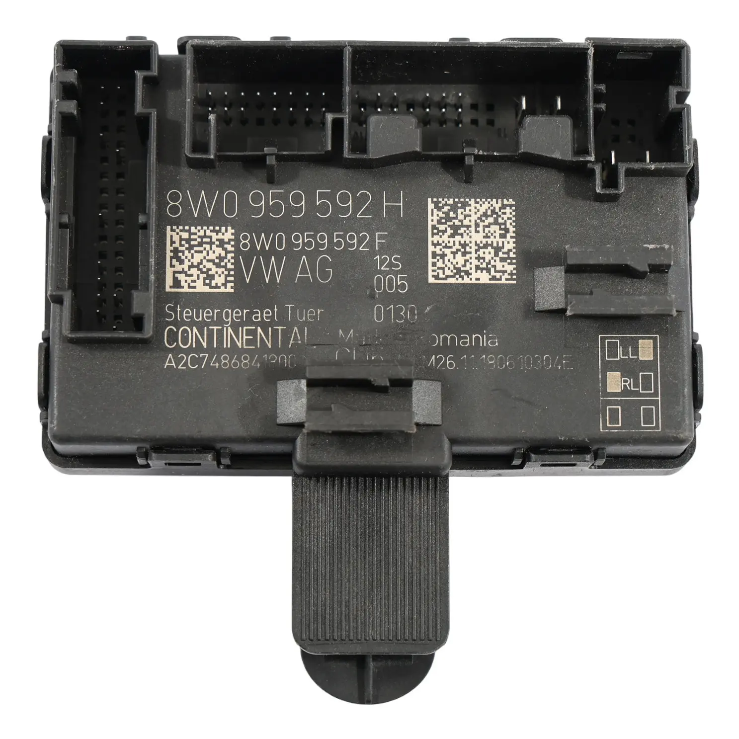 Audi A4 B9 A5 F5 Front Door Module Control Unit ECU Passenger Side 8W0959592H