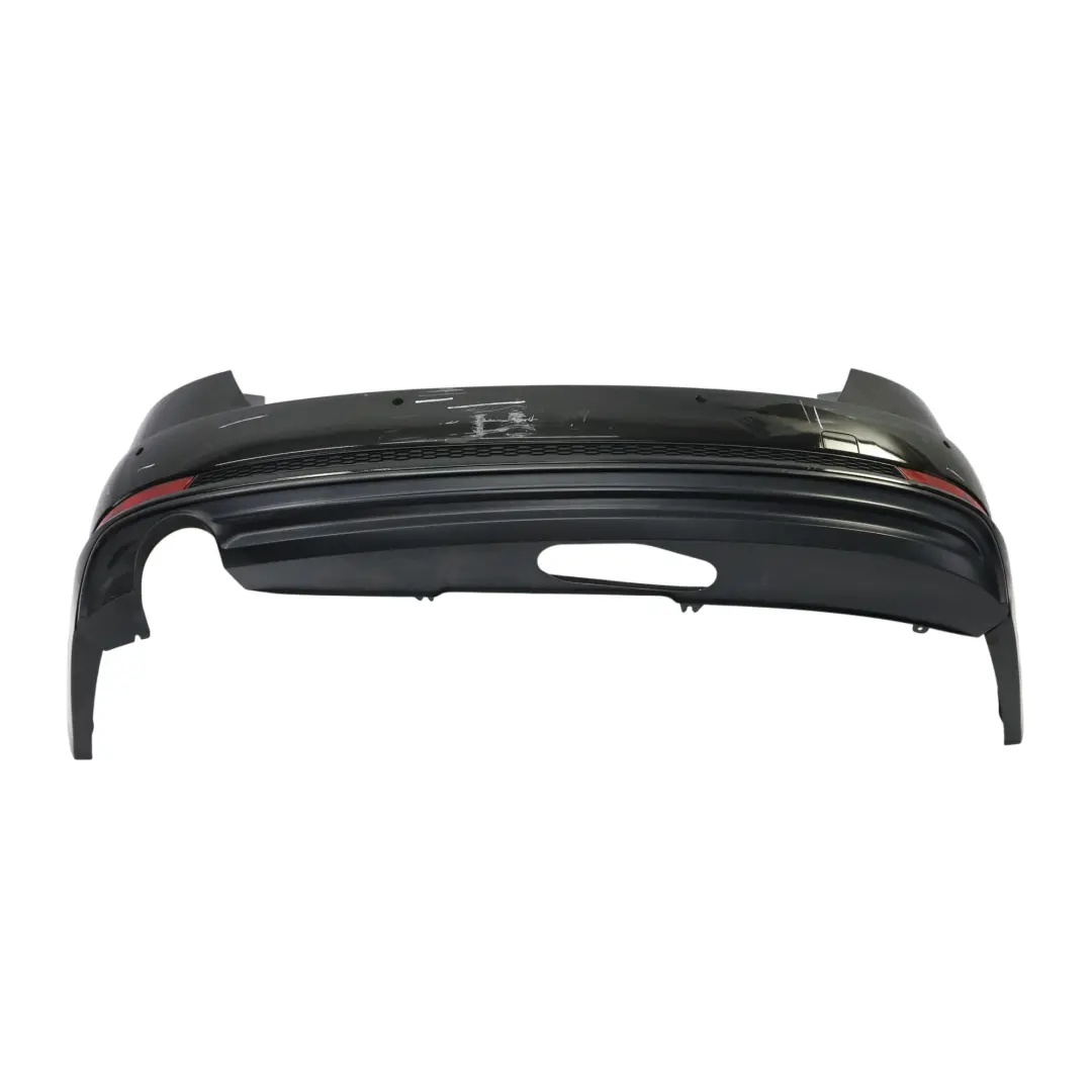 Audi A4 S4 B9 Rear Bumper Trim Panel Covering Brilliant Black Metallic - Y9B