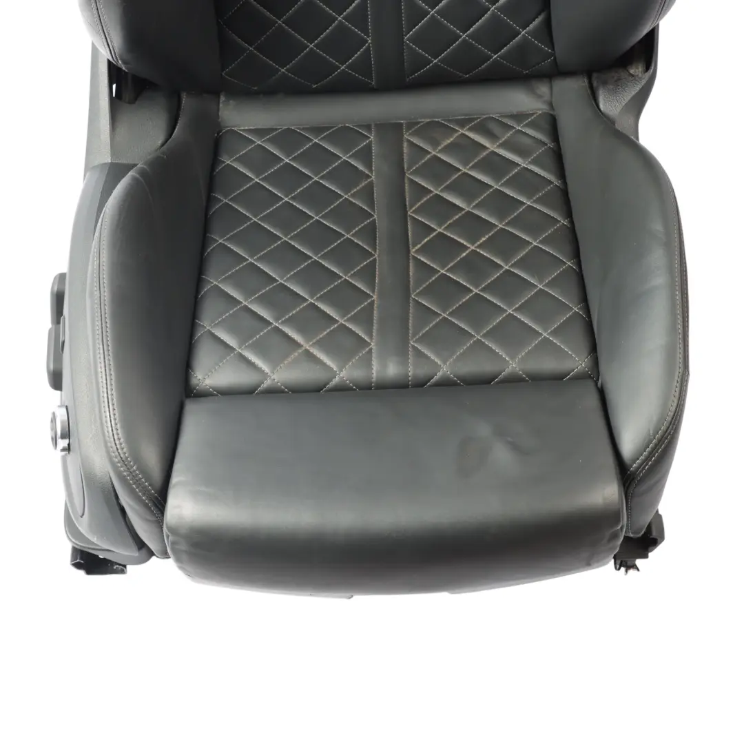 Audi A4 S4 B9 Sport Seat Front Right O/S Heated Massage Leather Soul Black