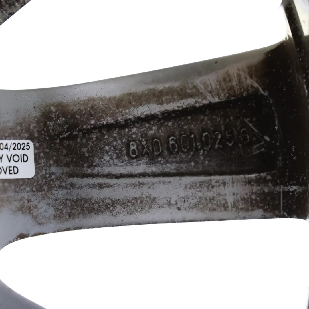 Audi A1 8X Srebrna Felga Aluminiowa 16" 7J ET34 10-Ramienna 8X0601025G