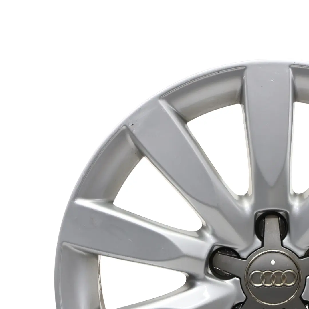 Audi A1 8X Srebrna Felga Aluminiowa 16" 7J ET34 10-Ramienna 8X0601025G
