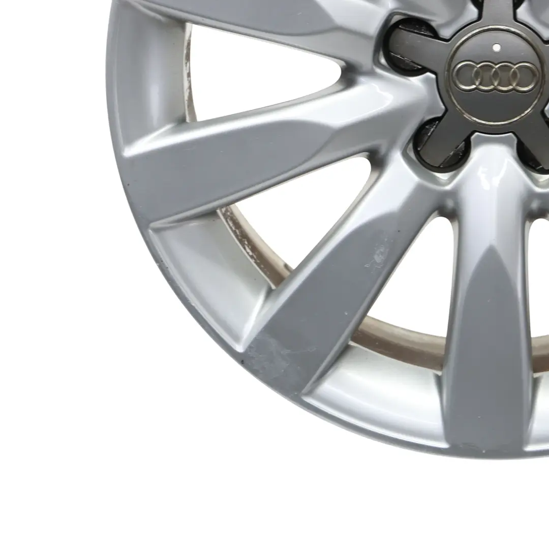 Audi A1 8X Srebrna Felga Aluminiowa 16" 7J ET34 10-Ramienna 8X0601025G