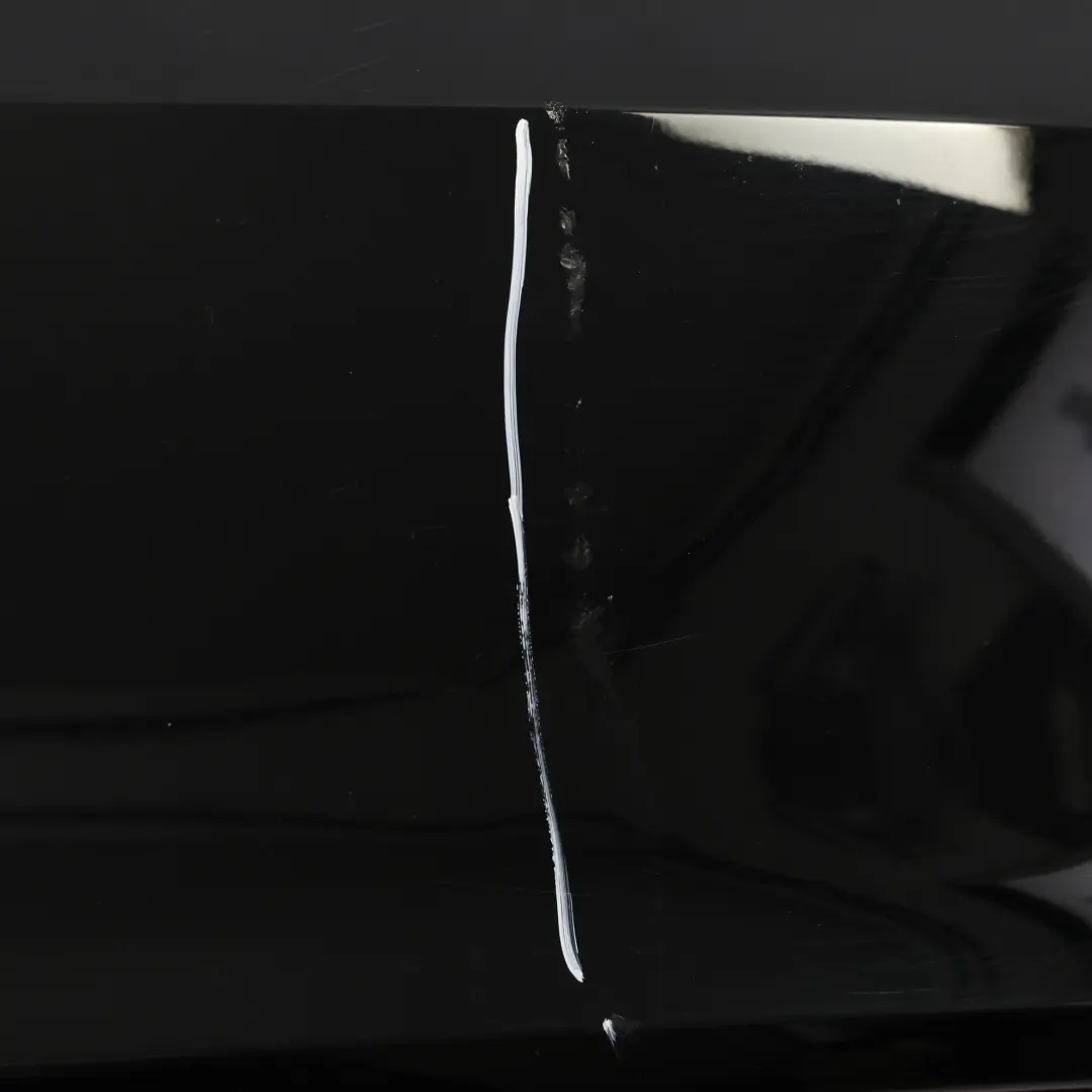 Audi A1 8X Rear Bumper Trim Panel Covering Brilliant Black Metallic - Y9B