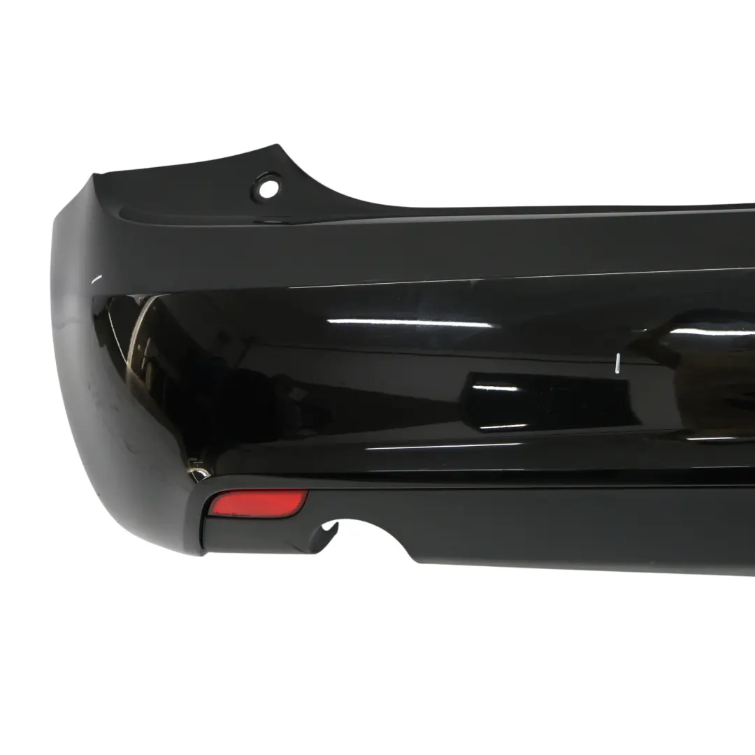 Audi A1 8X Rear Bumper Trim Panel Covering Brilliant Black Metallic - Y9B
