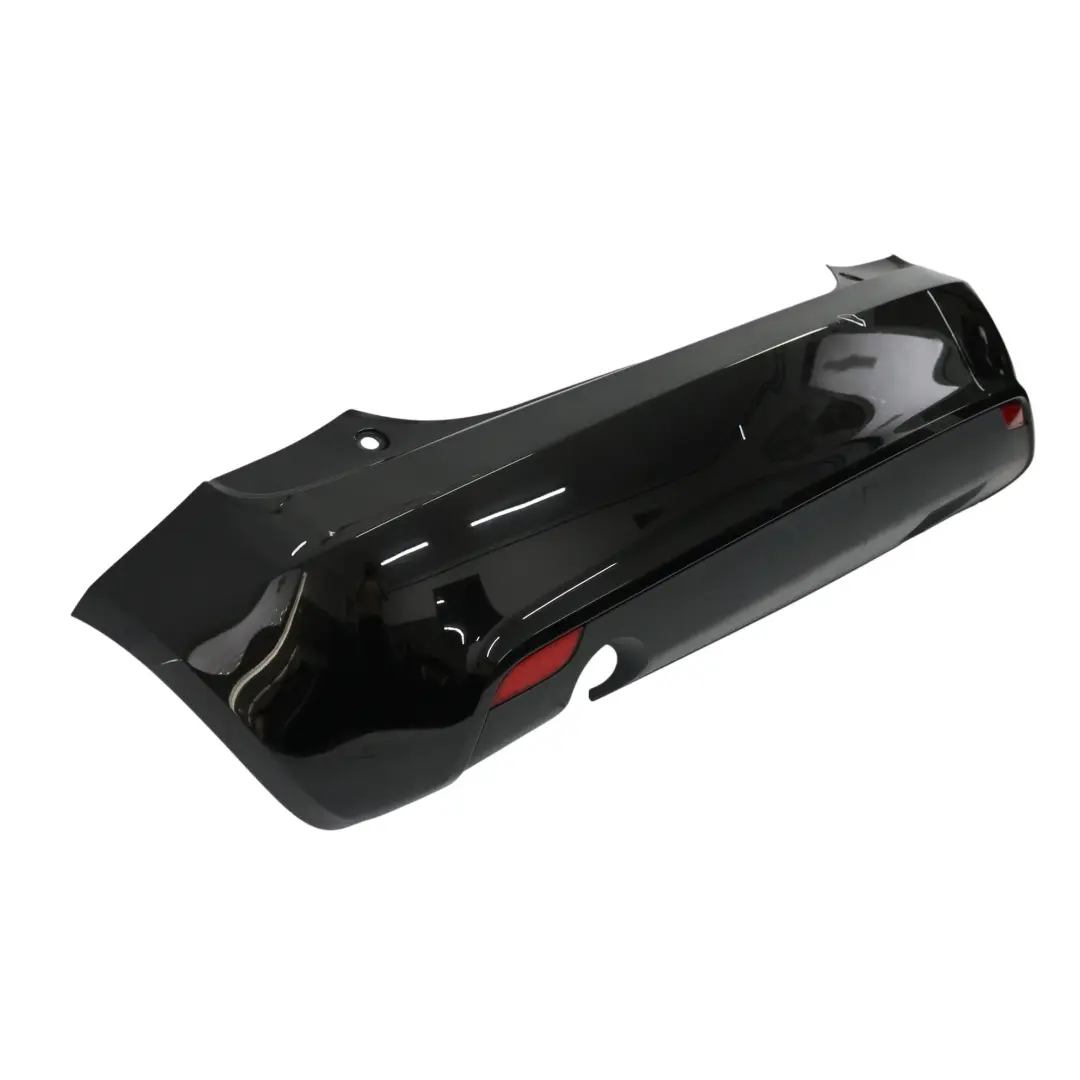 Audi A1 8X Rear Bumper Trim Panel Covering Brilliant Black Metallic - Y9B