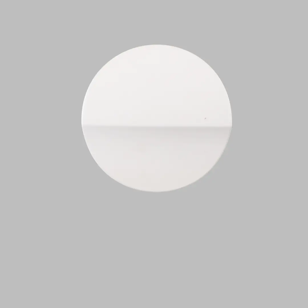 Audi A1 8X Fuel Fill In Flap Cap Covering Panel Cortina White - B9A 8X0809907