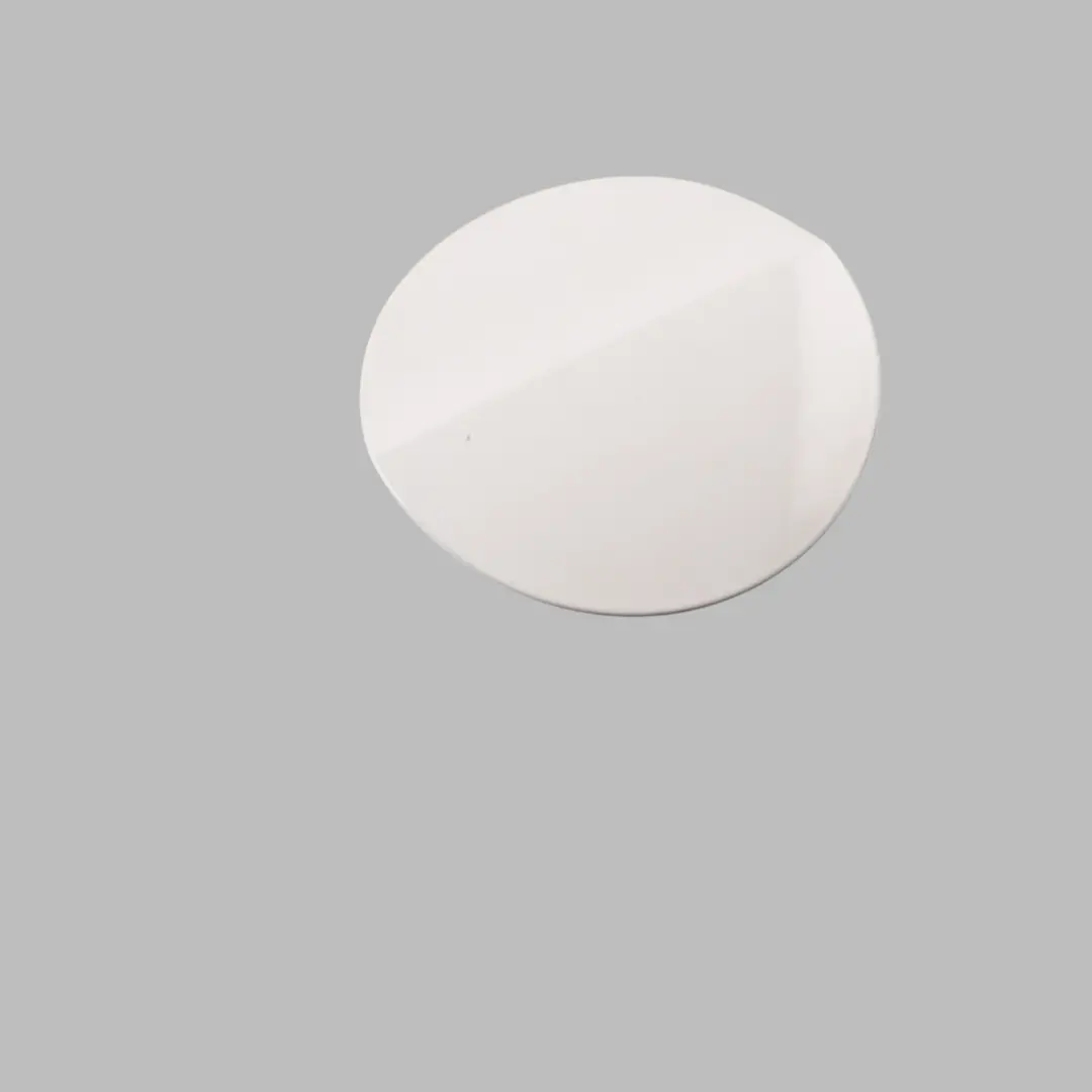 Audi A1 8X Fuel Fill In Flap Cap Covering Panel Cortina White - B9A 8X0809907