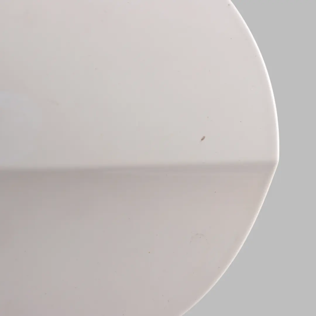 Audi A1 8X Fuel Fill In Flap Cap Covering Panel Cortina White - B9A 8X0809907
