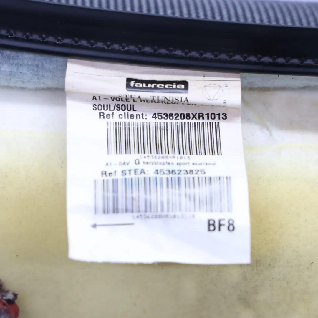 Audi A1 8X 3D Schienale Sedile Anteriore Sinistro Tessuto Stoffa 8X0881805K