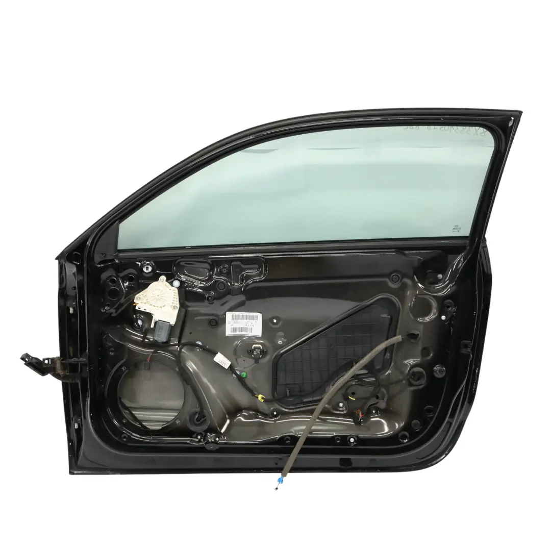 Audi A1 8X Door Front Right O/S 3-Door Variant Brilliant Black Metallic - Y9B