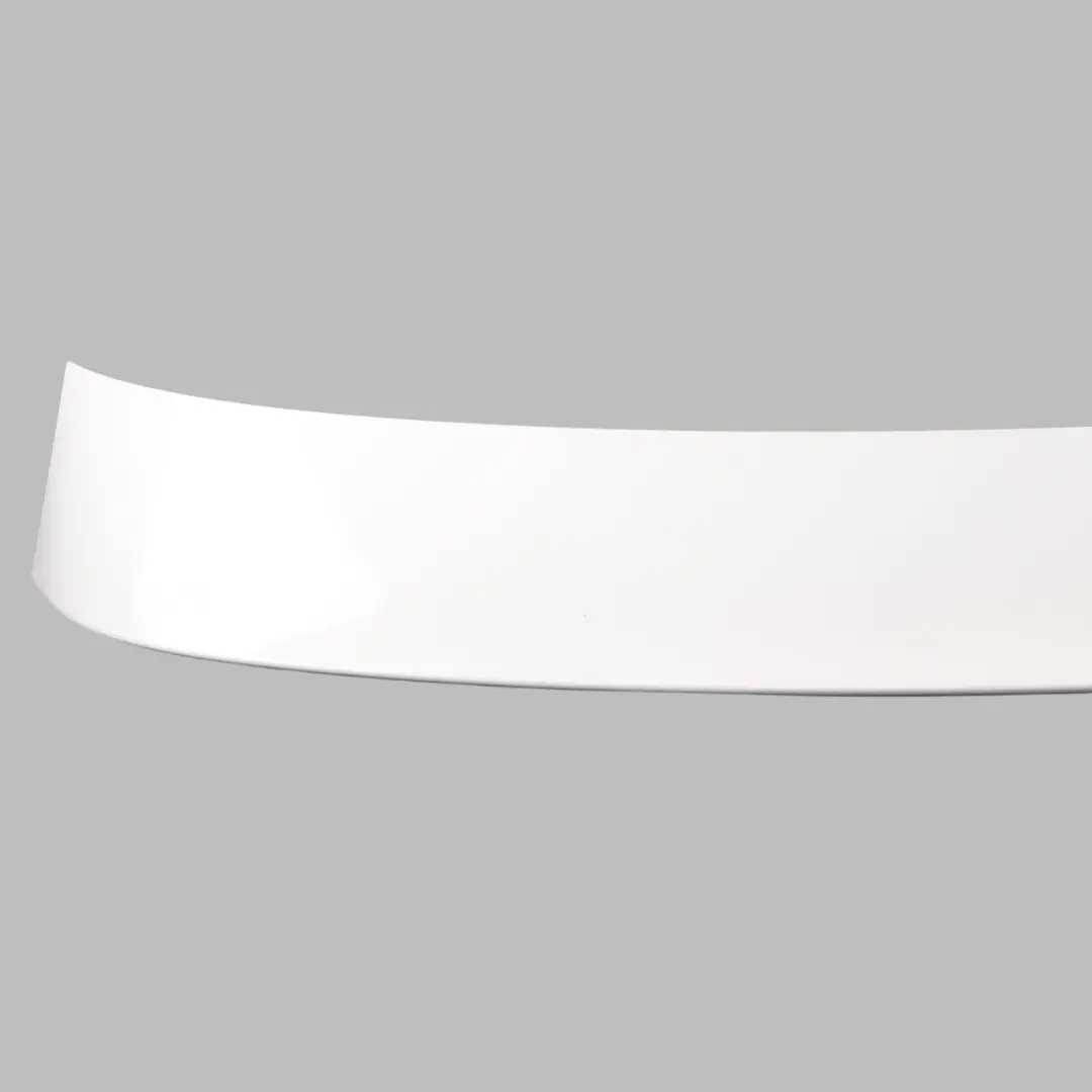 Audi A1 8X Rear Spoiler Tailgate Trunk Trim Panel Cortina White - B9A