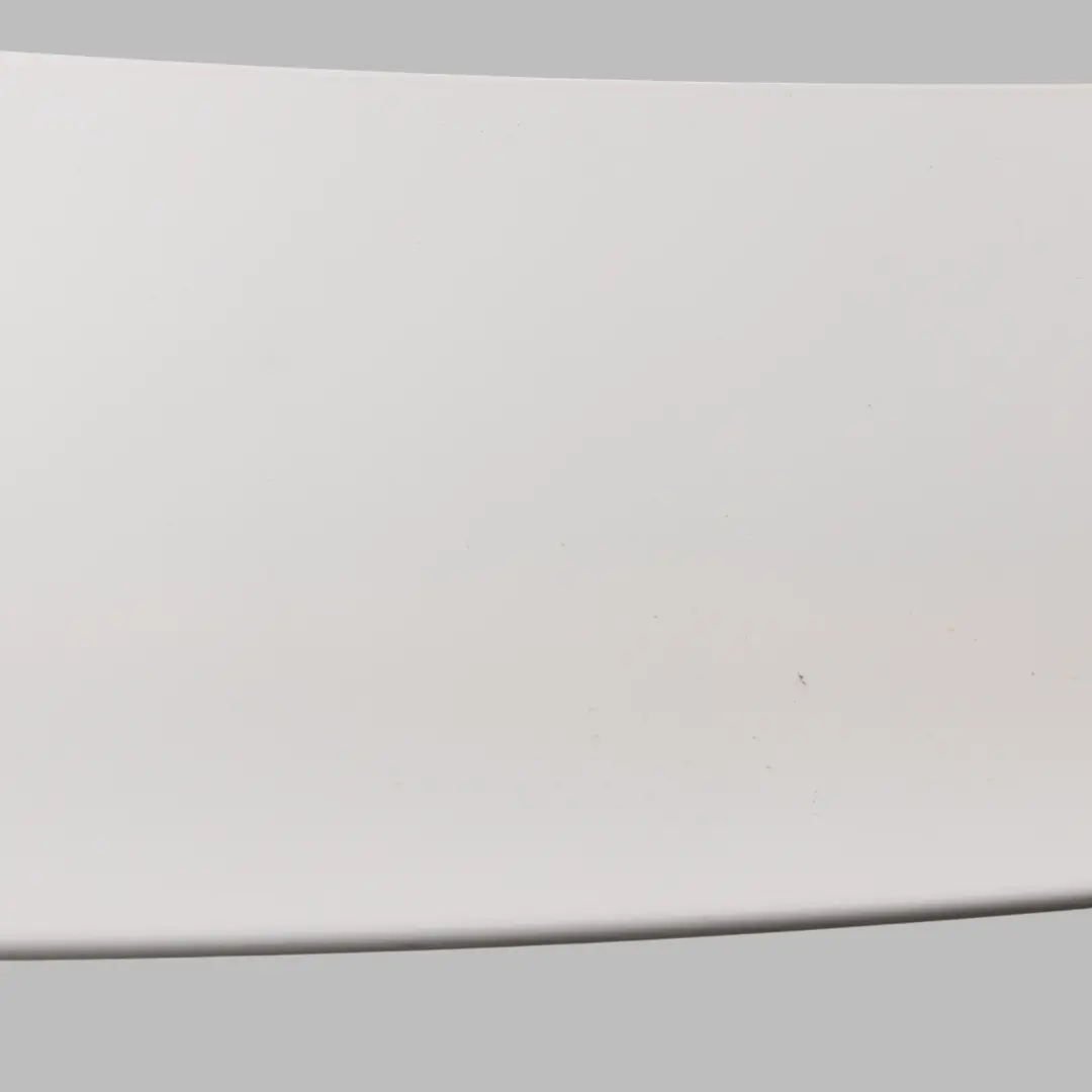 Audi A1 8X Rear Spoiler Tailgate Trunk Trim Panel Cortina White - B9A