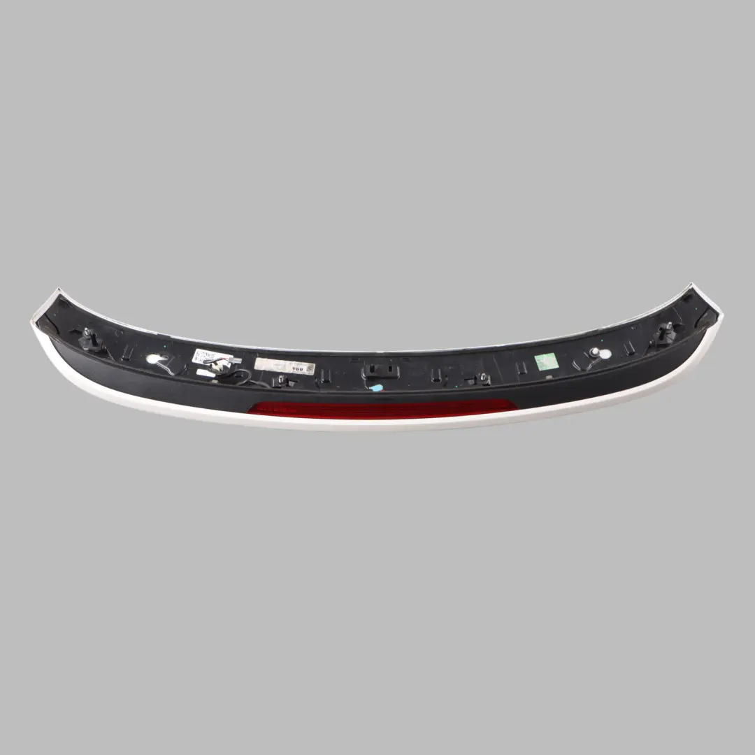 Audi A1 8X Rear Spoiler Tailgate Trunk Trim Panel Cortina White - B9A