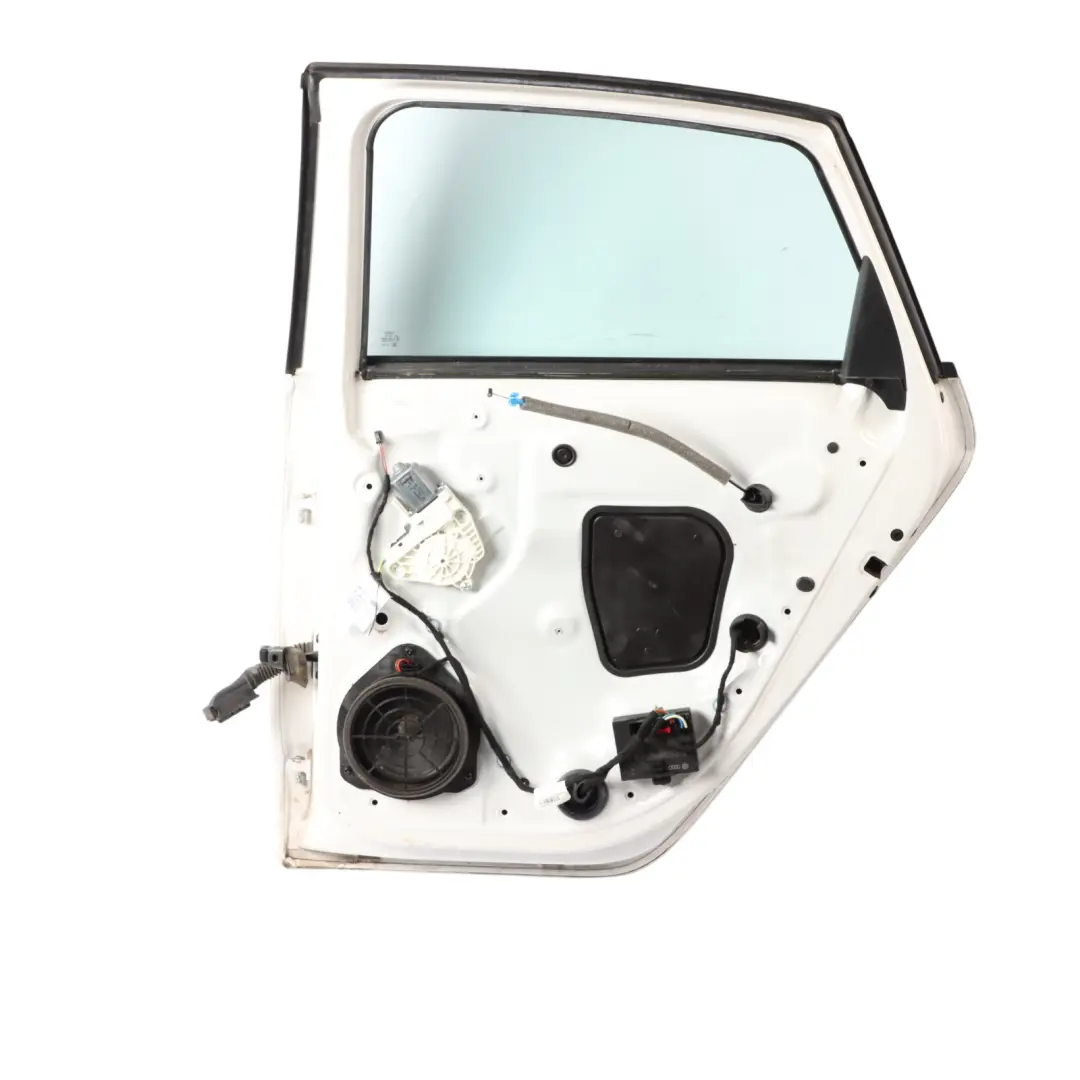 Audi A1 8X Door Rear Right O/S Covering Panel Cortina White - B9A 