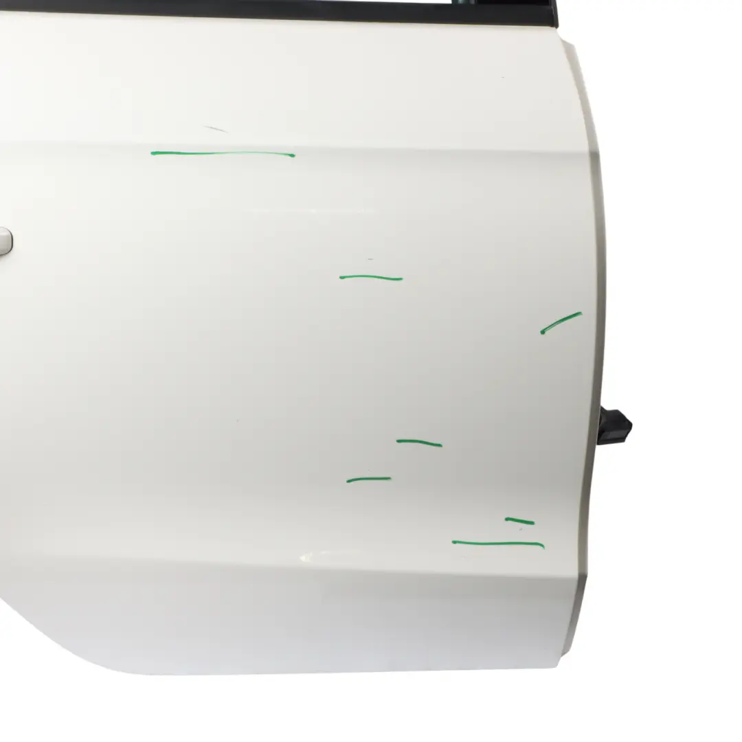 Audi A1 8X Door Rear Right O/S Covering Panel Cortina White - B9A 