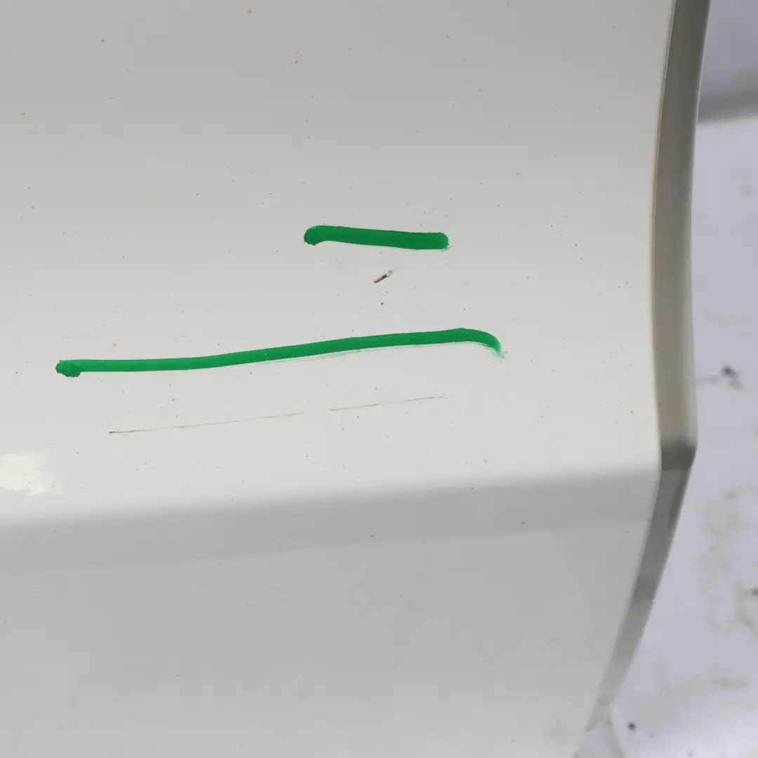 Audi A1 8X Door Rear Right O/S Covering Panel Cortina White - B9A 