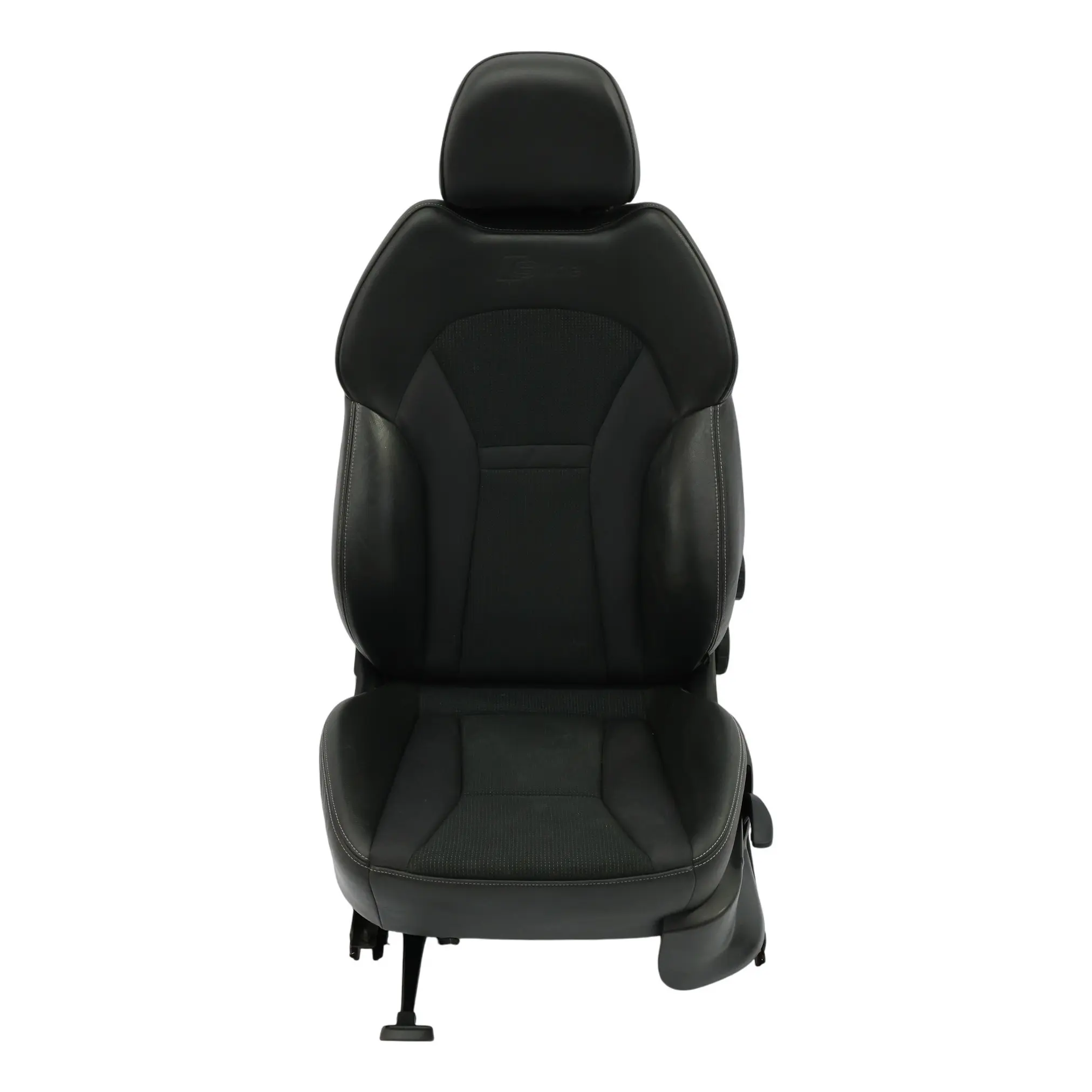 Audi A1 8X 5 Door S-Line Front Sport Seat Cloth/Leather Interior Left N/S Black