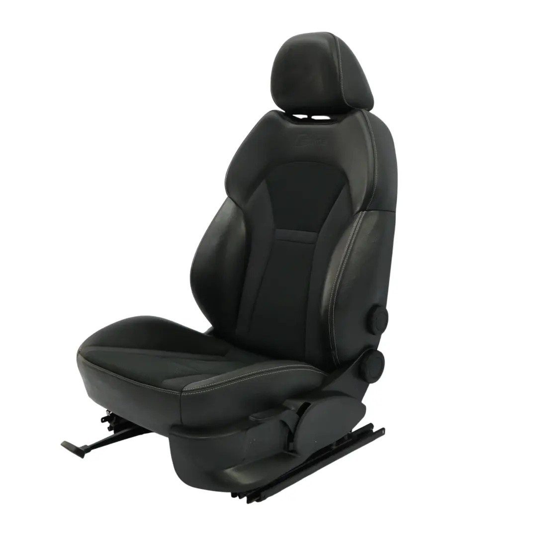 Audi A1 8X 5 Door S-Line Front Sport Seat Cloth/Leather Interior Left N/S Black