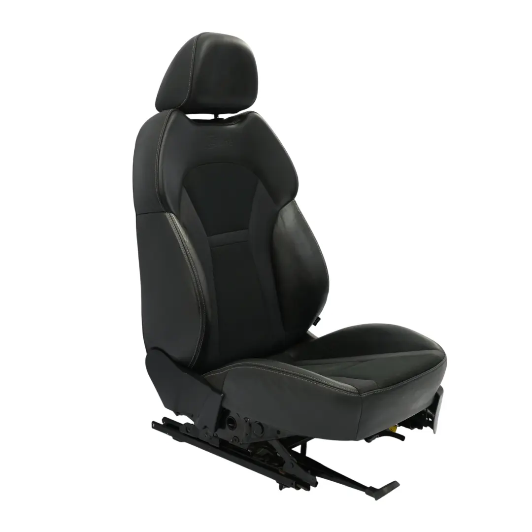 Audi A1 8X 5 Door S-Line Front Sport Seat Cloth/Leather Interior Left N/S Black