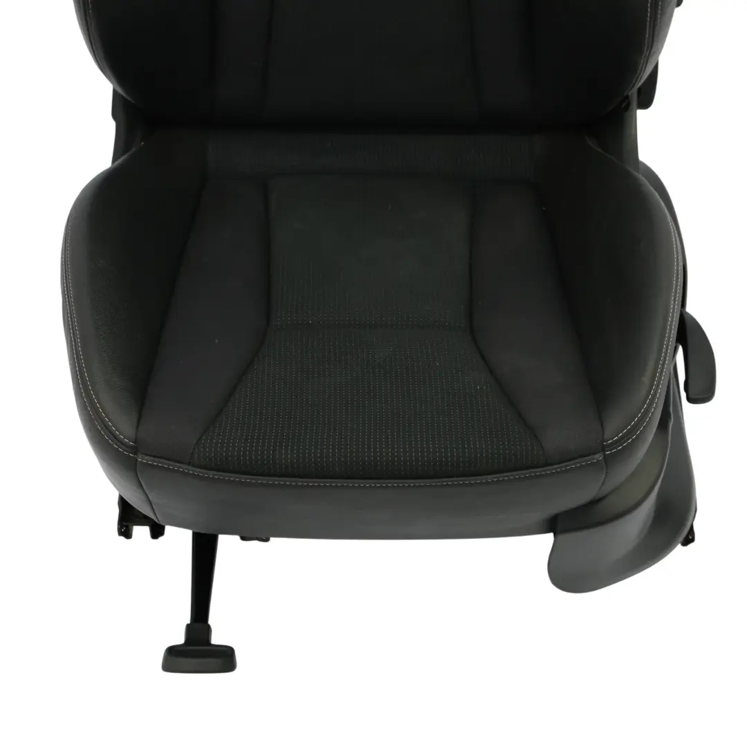 Audi A1 8X 5 Door S-Line Front Sport Seat Cloth/Leather Interior Left N/S Black