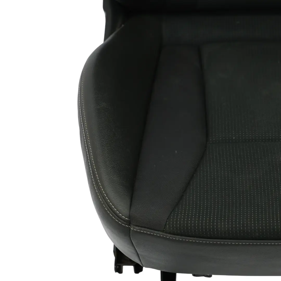 Audi A1 8X 5 Door S-Line Front Sport Seat Cloth/Leather Interior Left N/S Black
