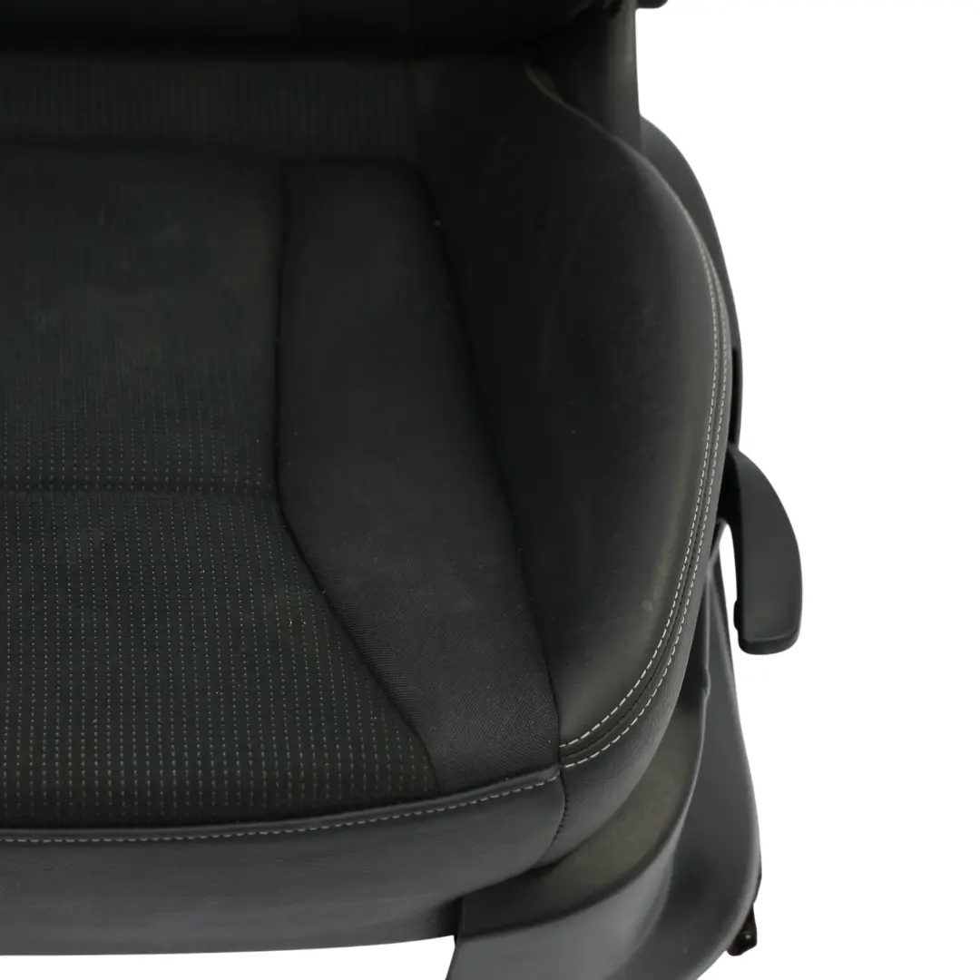 Audi A1 8X 5 Door S-Line Front Sport Seat Cloth/Leather Interior Left N/S Black