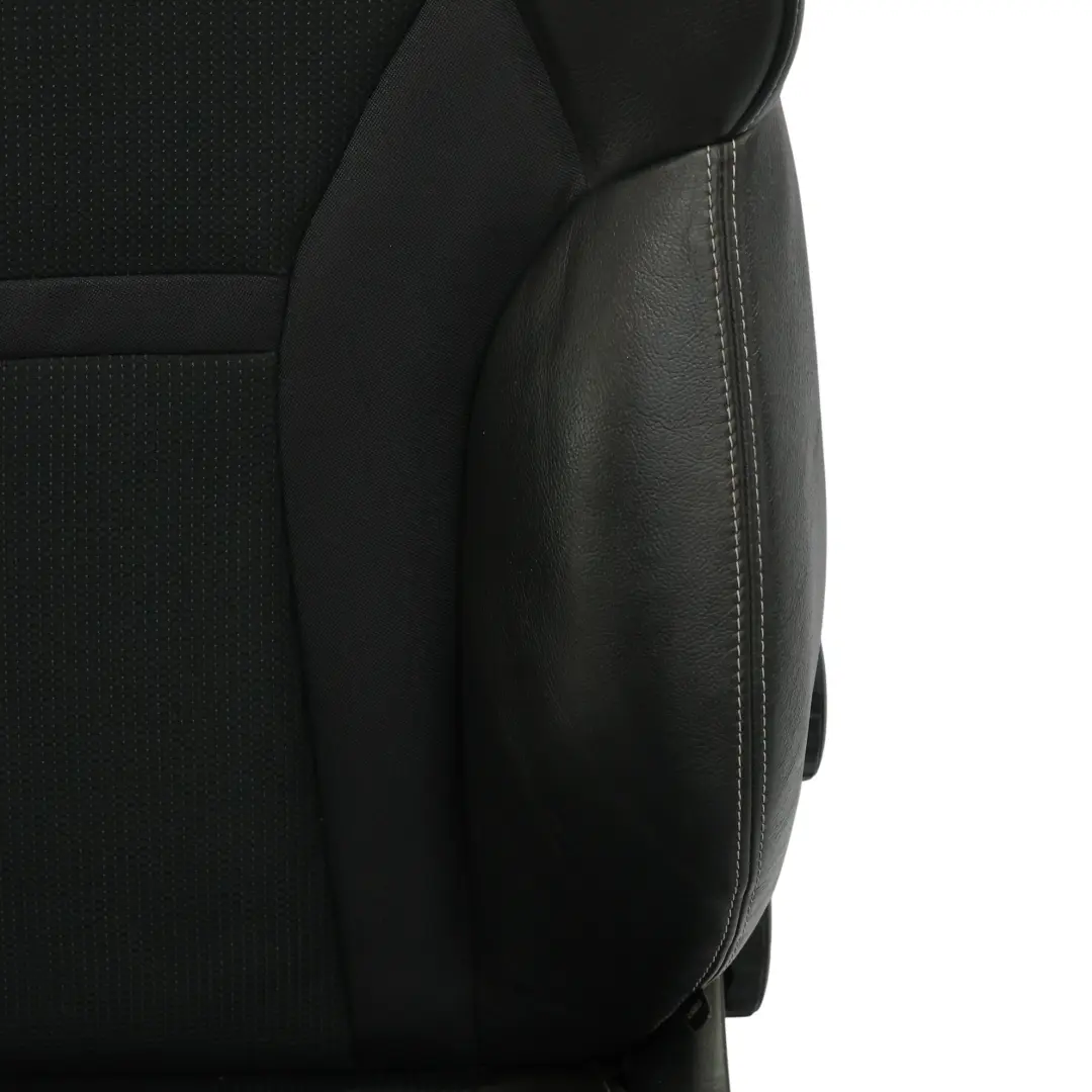 Audi A1 8X 5 Door S-Line Front Sport Seat Cloth/Leather Interior Left N/S Black