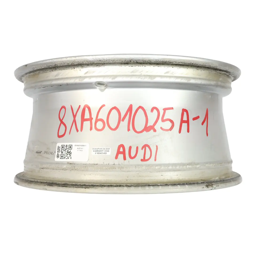 Audi A1 8X Silver Alloy Wheel Rim 16" 7J ET:34 Star Spoke 8XA601025A