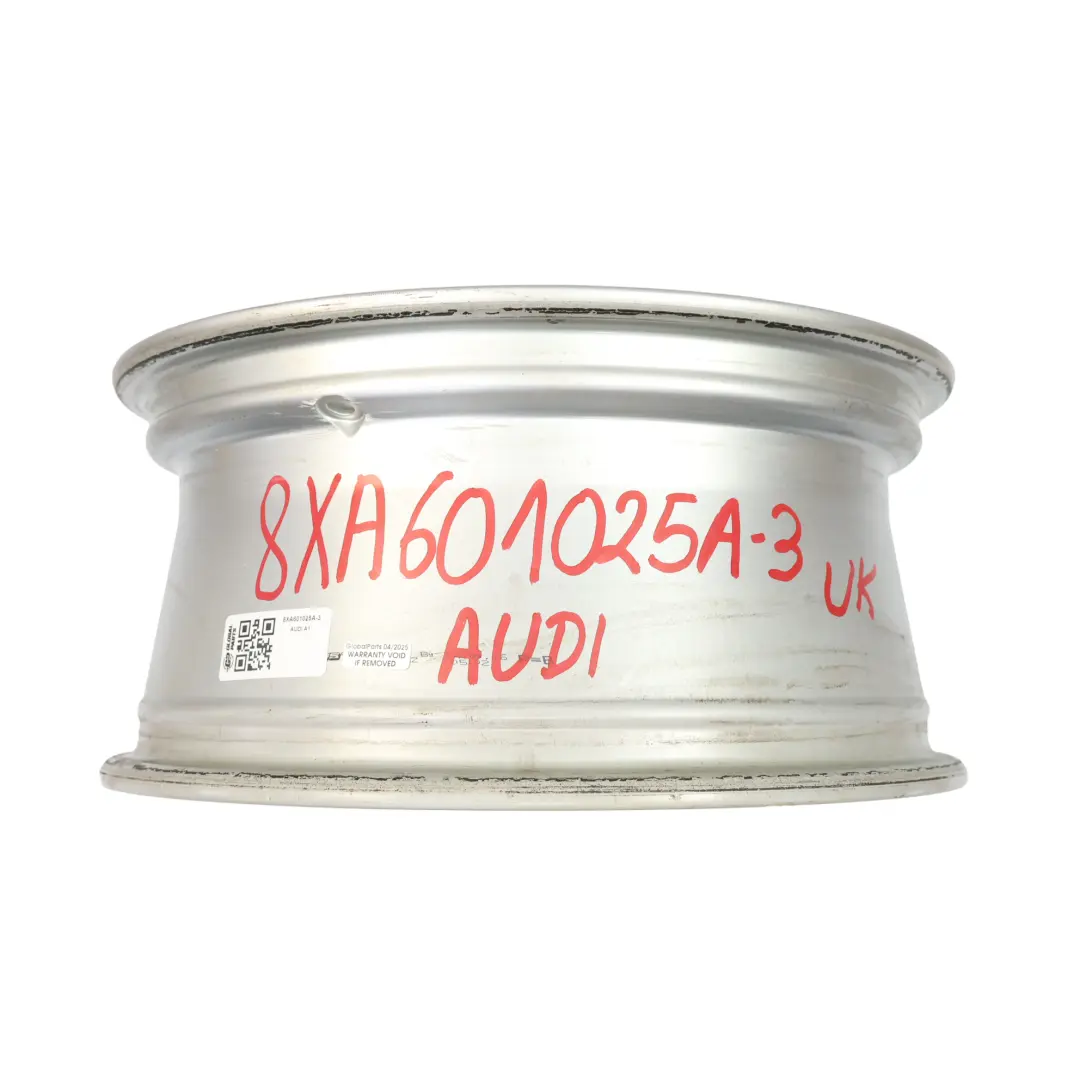 Audi A1 8X Silver Alloy Wheel Rim 16" 7J ET:34 Star Spoke 8XA601025A